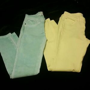 2 pair of strech jeans